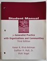 Student Manual for Generalist Practice with Organizations and Communities