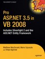 Pro ASPNET 35 in VB 2008 Includes Silverlight 2 and the ADONET Entity Framework