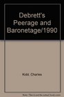 Debrett's Peerage and Baronetage/1990