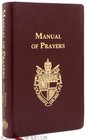 Manual of Prayers  Burgundy Leather