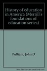 History of education in America