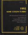 Asme Cogen Turbo 1992 6th International Conference