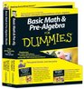 Basic Math and Pre-Algebra For Dummies Education Bundle