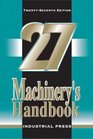 Machinery's Handbook 27th Edition