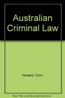 Australian Criminal Law