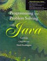Programming And Prob Solving W/ Java
