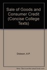 Sale of goods and consumer credit