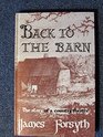Back to the barn