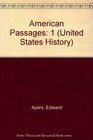 American Passages A History of the US