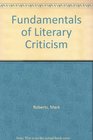 Fundamentals of Literary Criticism