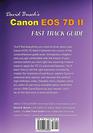 David Busch's Canon EOS 7D Mark II FAST TRACK GUIDE