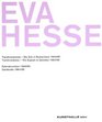 Eva Hesse Transformations  The Sojourn In Germany 1964/65  Datebooks 1964/65