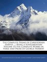 The Complete Poems of Christopher Harvey  Being a Supplementary Volume to the Complete Works in Verse and Prose of George Herbert