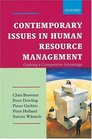 Contemporary Issues in Human Resources Management Gaining a Competitive Advantage