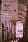 Memory and Modernity ViolletLeDuc at Vezelay