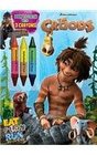 The Croods Eat Play Run Book to Color with Crayons