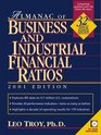 Almanac of Business and Industrial Financial Ratios 2001