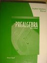 Student Solutions Manual for McKeague's Prealgebra 6th