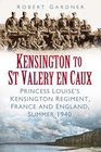 Kensington to St Valery en Caux Princess Louise's Kensington Regiment France and England Summer 1940