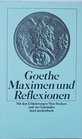 Goethe Maximen und Reflexionen