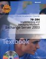 Implementing and Managing Microsoft Exchange Server 2003  Package