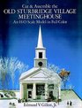 Cut  Assemble the Old Sturbridge Village Meetinghouse An HO Scale Model in Full Color