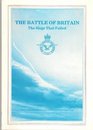 Battle of Britain The Siege That Failed