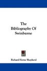 The Bibliography Of Swinburne