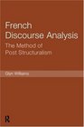French Discourse Analysis The Method of PostStructuralism