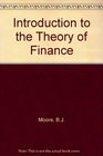 Introduction to the Theory of Finance an