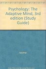 Psychology The Adaptive Mind 3rd edition