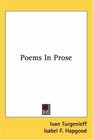 Poems In Prose
