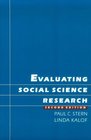 Evaluating Social Science Research