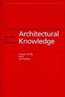 Architectural Knowledge The Idea of a Profession