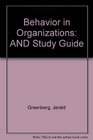 Behavior in Organizations AND Study Guide