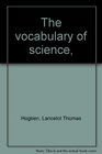 The vocabulary of science