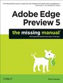 Adobe Edge Preview 5 The Missing Manual