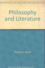 Philosophy and Literature