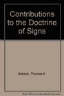 Contributions to the Doctrine of Signs