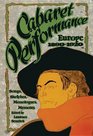 Cabaret Performance Volume II Europe 19201940