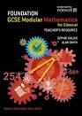 Edexcel GCSE Modular Maths Foundation Teacher's Resource