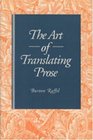 The Art of Translating Prose