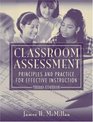 Classroom Assessment Principles and Practice for Effective Instruction Third Edition