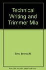 Technical Writing and Trimmer Mla