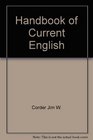 Handbook of current English