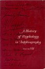 History of Psychology in Autobiography