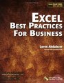 Excel Best Practices for Business Covers Excel 2003 2002 and 2000