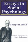Essays in Social Psychology