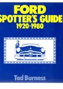 Ford spotter's guide 19201980