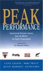 Peak Performance Business Lessons from the World's Top Sports Teams